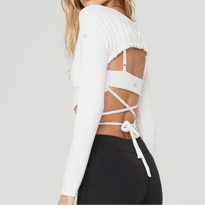 Alo cropped long sleeve